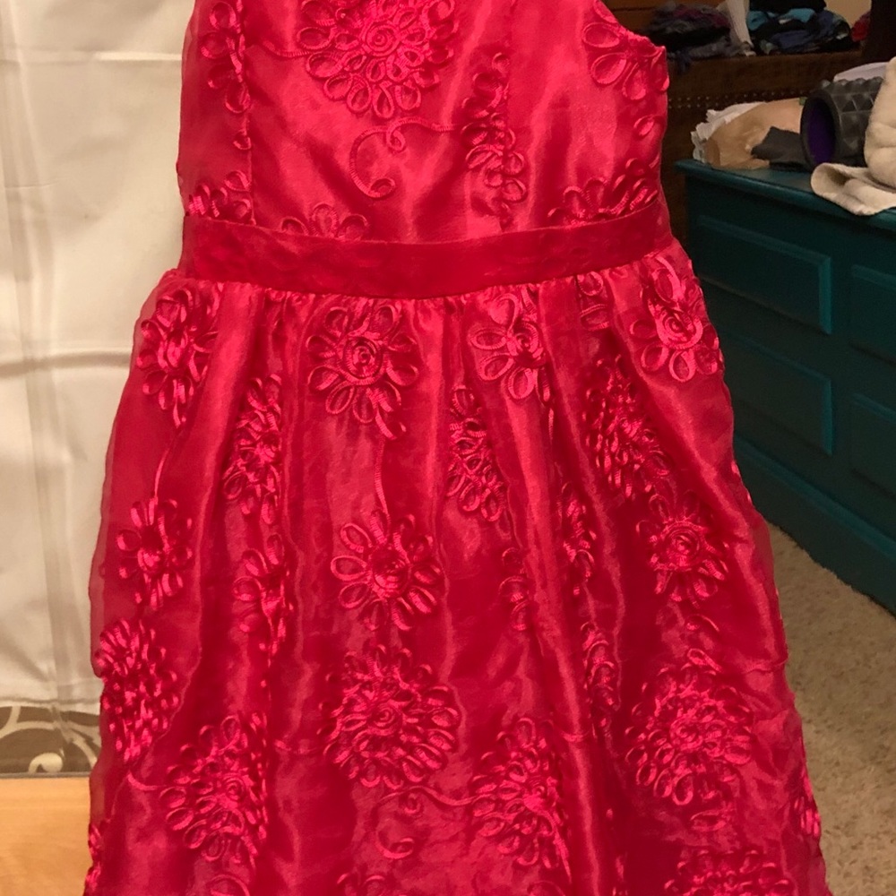 Hot pink dress - Picture 6 of 8